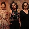 Gabriella Mustafá, Juliana Paes e Eliane Giardini dividem o papel de Zana na minissérie 'Dois Irmãos