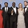 Equipe de '12 Anos de Escravidão', vencedor do Globo de Ouro de Melhor Filme - Drama