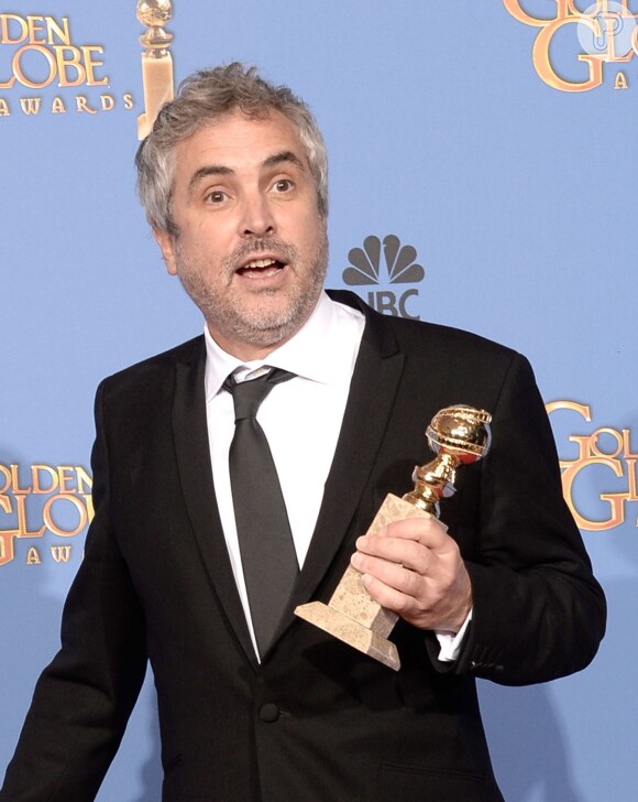 Alfonso Cuarón venceu o Globo de Ouro de Melhor Diretor por seu trabalho em 'Gravidade'