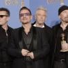 A banda U2 venceu o Globo de Ouro de Melhor Canção Original, por 'Ordinary Love', do filme 'Mandela'