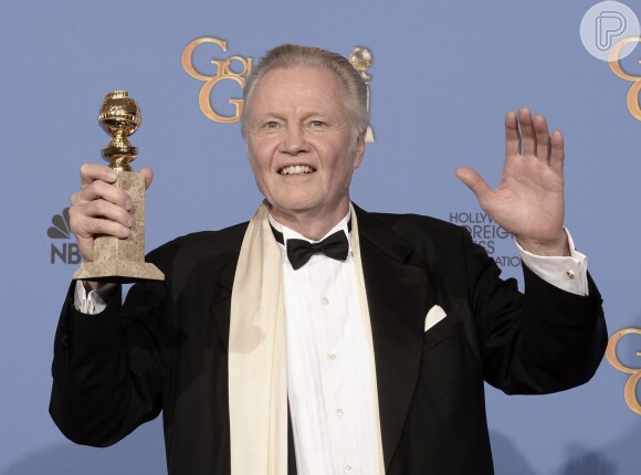 John Voight venceu o Globo de Ouro de Melhor ator coadjuvante em série, minissérie ou filme para a TV por 'Ray Donovan'