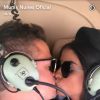 Ex-BBB Munik trocou beijos com o namorado, Anderson Felício, durante passeio de helicóptero em Fortaleza, no Ceará, nesta sexta-feira, 9 de dezembro de 2016