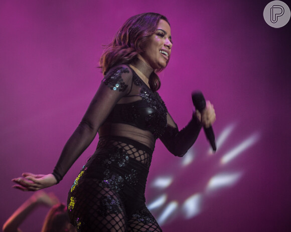 Anitta foi uma das atrações do Z Festival, em São Paulo, neste sábado, 10 de dezembro de 2016