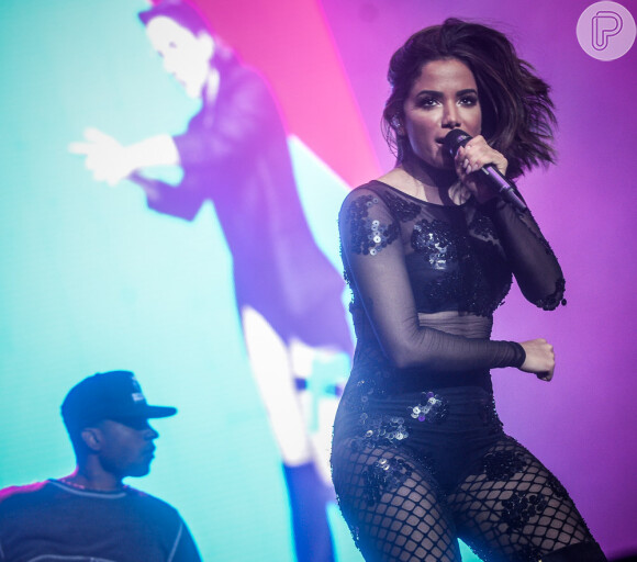 Anitta foi uma das atrações do Z Festival, em São Paulo, neste sábado, 10 de dezembro de 2016