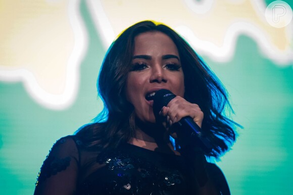 Anitta foi uma das atrações do Z Festival, em São Paulo, neste sábado, 10 de dezembro de 2016