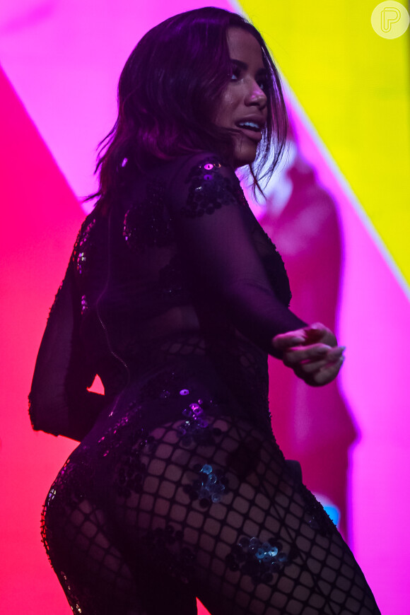 Anitta foi uma das atrações do Z Festival, em São Paulo, neste sábado, 10 de dezembro de 2016