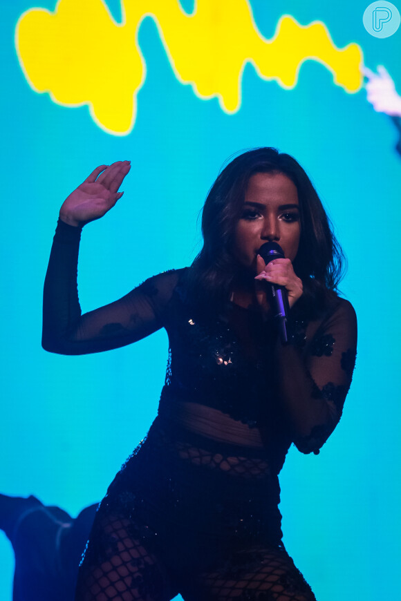 Anitta foi uma das atrações do Z Festival, em São Paulo, neste sábado, 10 de dezembro de 2016