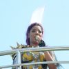 Ludmilla empolgou o público da 21ª Parada Gay que aconteceu neste domingo, 11 de dezembro de 2016, em Copacabana, no Rio