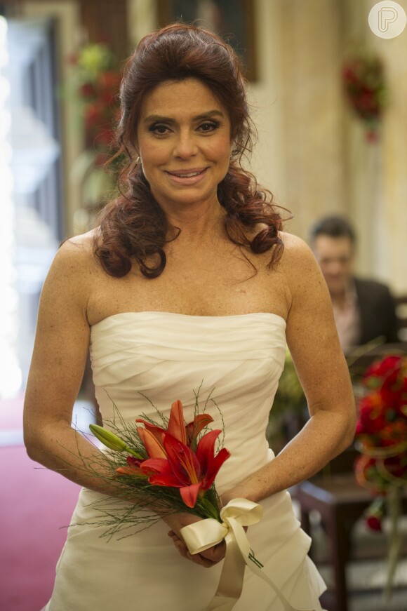 Françoise Forton interpretou a falida socialite Gigi em 'Amor à Vida' e até se casou com Ignácio (Carlos Machado)