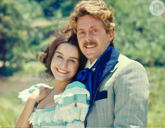 O ator começou na Globo em 1976, em 'A Escrava Isaura', onde atuou ao lado de Lucélia Santos