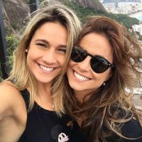 Fernanda Gentil e a namorada curtem roda de samba no Vidigal: 'Felizes'. Vídeo!