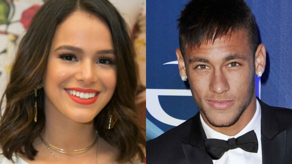 Neymar e Bruna Marquezine bebem vinho com a irmã do jogador, Rafaella. Foto!