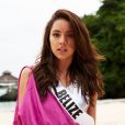 A Miss Belize, Rebecca Kathleen Rath, de 23 anos, visitou a ilha de Boracay, nas Filipinas, e para divulgar sua participação no Miss Universo