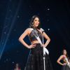 A Miss Kosovo, Camila Barraza, de 23 anos, escolheu um conjunto preto nada básico para a competição preliminar do Miss Universo nesta quinta, 26 de janeiro de 2017