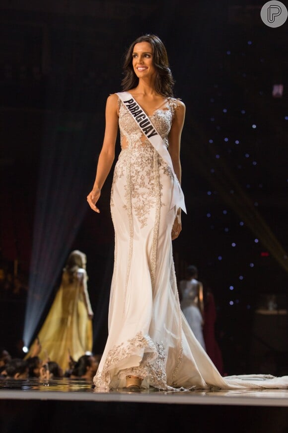 A Miss Paraguay, Andrea Melgarejo, tem 22 anos de idade
