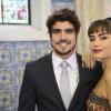 Caio Castro e Maria Casadevall se conheceram nos bastidores da novela 'Amor à Vida'