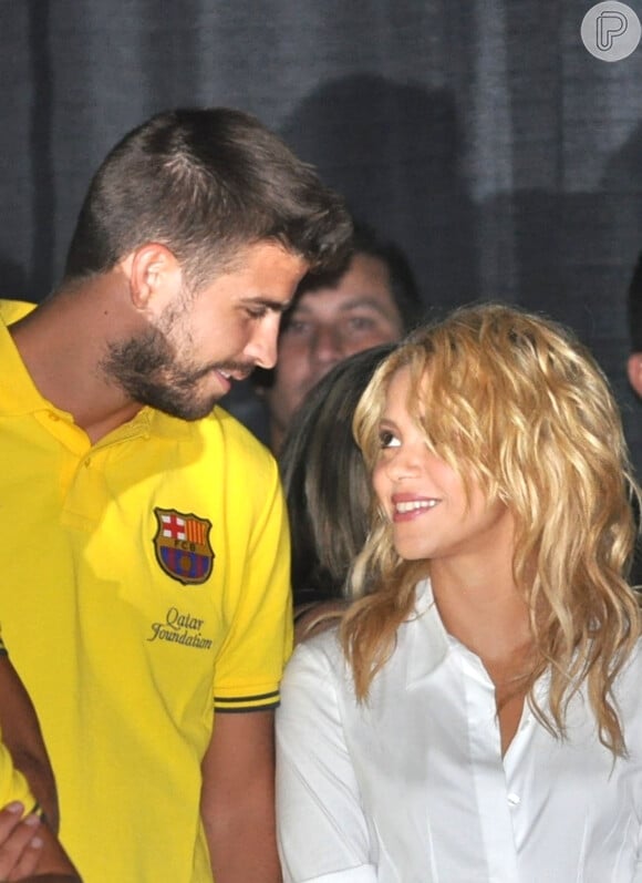Gerard Piqué sempre se mostra muito apaixonado quando fala de Shakira para a imprensa