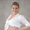 Ana Hickmann anunciou nesta terça-feira, 04 de fevereiro de 2014, o início da sua licença-maternidade
