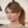 Taylor Swift fez um rabo de cavalo para o Grammy Awards 2014