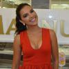 Mariana Rios aposta em look decotado para a inauguração da loja Magnum, no shopping Iguatemi, em São Paulo, nesta quinta-feira, 20 de fevereiro de 2014