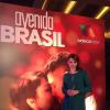 Débora Nascimento participou em fevereiro do lançamento de 'Avenida Brasil' no México