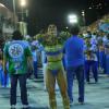 Sabrina Sato brilha em ensaio técnico da escola de samba Vila Isabel, no Rio