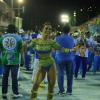 Sabrina Sato brilha em ensaio técnico da escola de samba Vila Isabel, no Rio