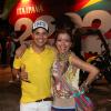 Astrid Fontenelle e o marido, Fausto Franco, estão entre os famosos que passam o Carnaval na Bahia