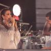 Ivete Sangalo faz dueto com Thiago Martins em Salvador, na Bahia, em 03 de março de 2014