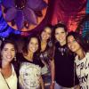 Na noite de sábado, 1º de março de 2013, Bruna Marquezine curtiu a festa Errejota com as amigas