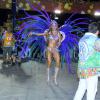 No Rio, Thaila Ayala desfilou na noite de segunda-feira (03)