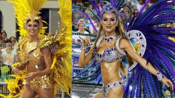 Batalha de fantasias: Thaila Ayala desfila no Rio e em SP. Qual você prefere?