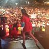 Ivete Sangalo se apresentou em Luanda, na África, na noite de sábado, 8 de março de 2014