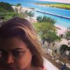Preta Gil faz selfie e mostra lugar paradisíaco no Caribe