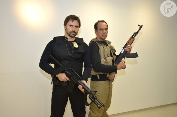 Humberto Martins e Murilo Rosa estão em ''E.A.S - Esquadrão antissequestro', filme policial sobre tentativa de terrorismo no Brasil