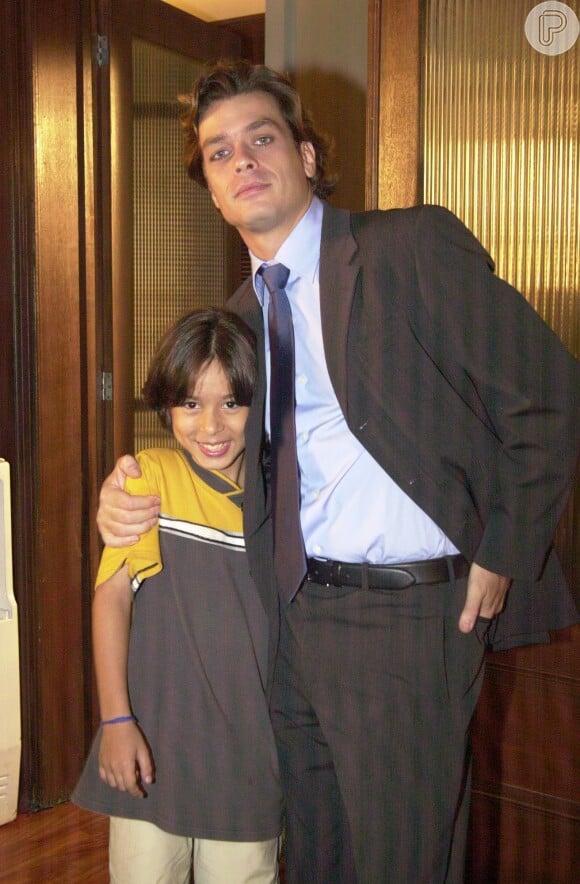 Fabio Assunção em 2004, quando interpretou o personagem Renato da novela 'Celebridade'