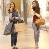 Camila Queiroz fez compras no shopping junto de uma amiga na tarde desta terça-feira, dia 21 de junho de 2017