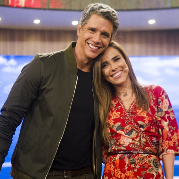 'Existe um gene distraído que foi passado por alguém. Existe uma mania que a gente tem e acho que veio daqui... meu pai', acrescentou Wanessa em resposta ao apresentador Marcio Garcia