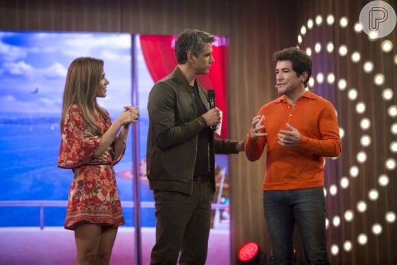 Marcio Garcia entrevistou Wanessa Camargo e o cantor Daniel no 'Tamanho Família', que irá ao ar no próximo domingo, 25 de junho de 2017