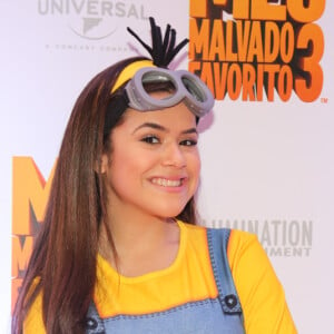 Maisa Silva se divertiu ao usar roupa de Minion na pré-estreia de 'Meu Malvado Favorito 3': 'Fantasia irada'