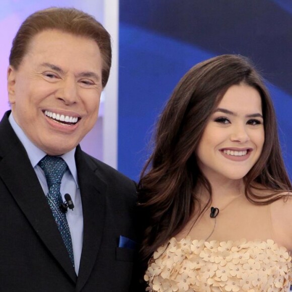 Maisa Silva se espantou com a declaração de Silvio Santos e tentou se defender: 'Tenho? A minha roupa não é apertada...'