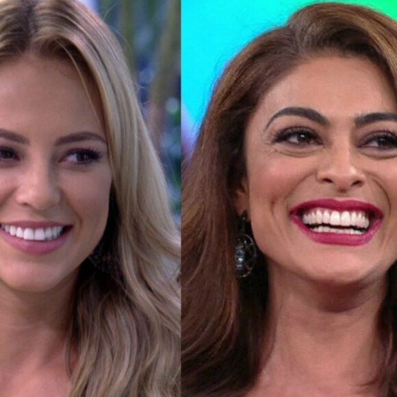 As atrizes soltaram a voz com o clássico 'Não Olhe Assim', de Leandro e Leonardo