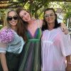 Marina Ruy Barbosa comemorou aniversário de 22 anos com a mãe, Gioconda, e a sogra, Vera, em Portugal