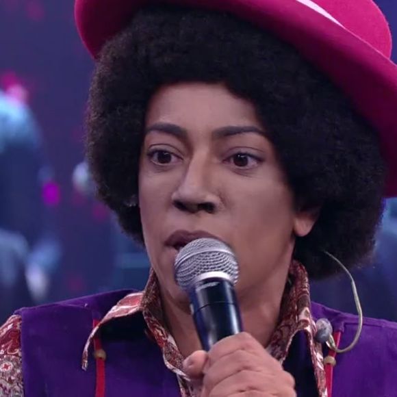 Samantha Schmütz interpretou Michael Jackson no 'Show dos Famosos'