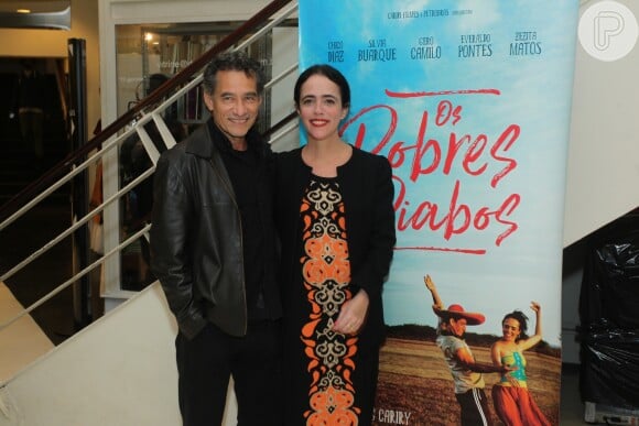 Silvia Buarque tirou foto com marido, Chico Díaz