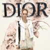 A consultora de moda Sofia Sanchez de Betak prestigiou o desfile de alta-costura que celebrou os 70 anos da Dior, em Paris, na França, em 3 de julho de 2017
