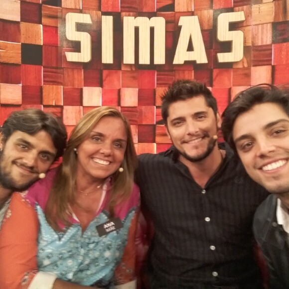 Bruno Gissoni e Rodrigo Simas também são irmãos de Felipe Simas