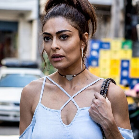 'A morte de um personagem é a redenção. Seria maravilhoso', avaliou Juliana Paes