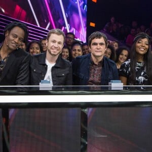 Toni Garrido, Tiago Leifert, Samuel Rosa, Ludmilla e Junior, jurados da atração