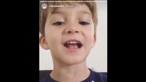Claudia Leitte faz 37 anos e filho Rafael canta em vídeo: 'Parabéns para mamãe!'